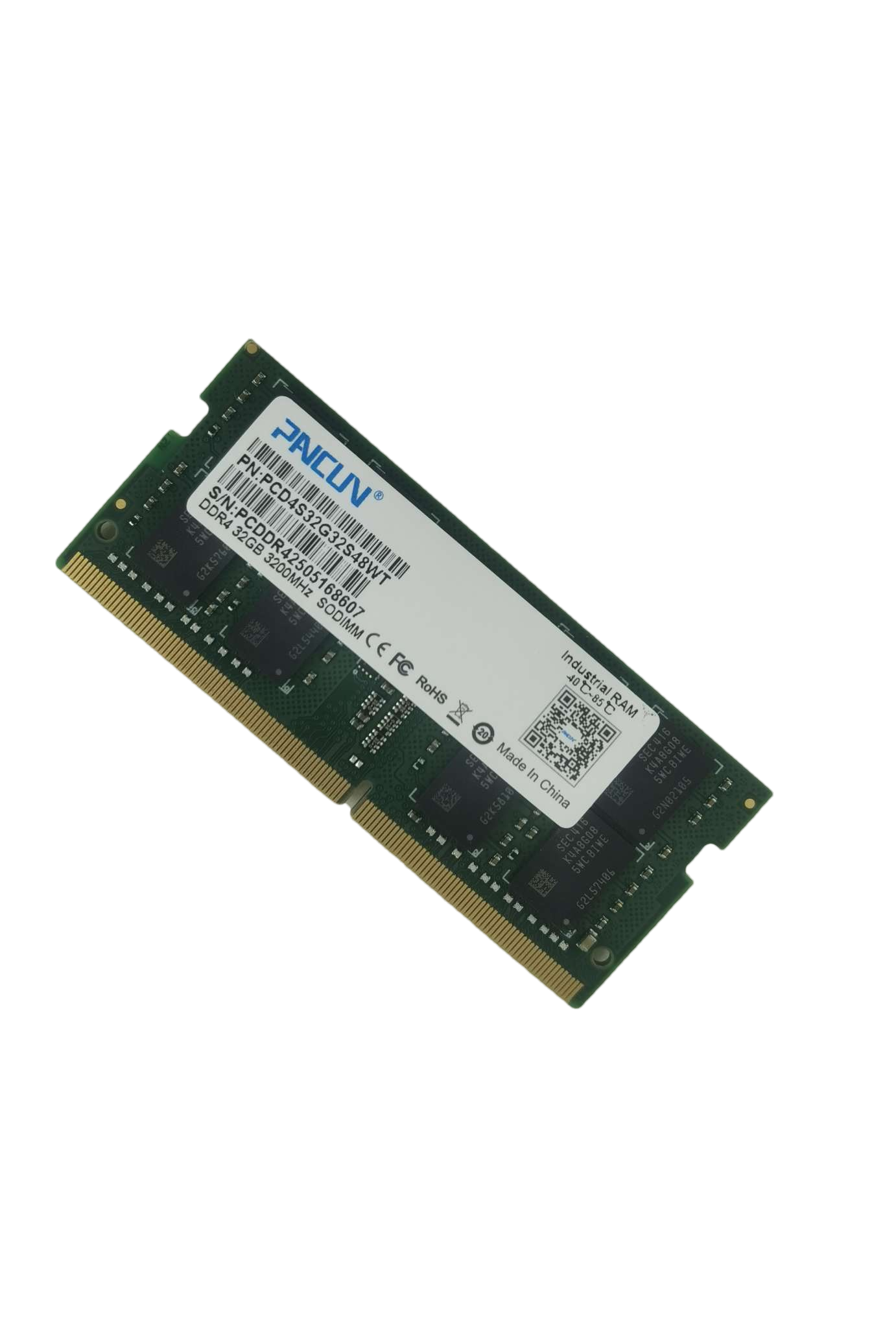 Wide temperature memory module DDR4 notebook